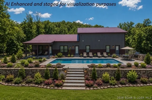 Front exterior — 26450 Eaglepoint Road Barnett Missouri real estate