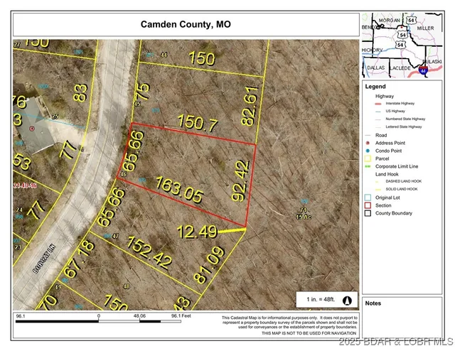 Front exterior — Lot 979 Bobcat Four Seasons Missouri real estate
