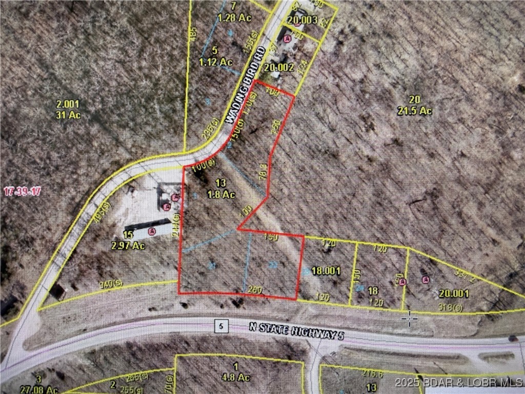Wading Bird Road Camdenton Missouri home for sale listed at $22,000