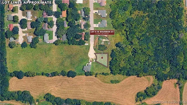 Primary bedroom — Lot 6 W Bourbon Street Eldon Missouri real estate