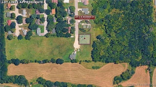 Front exterior — Lot 5 W Bourbon Street Eldon Missouri real estate
