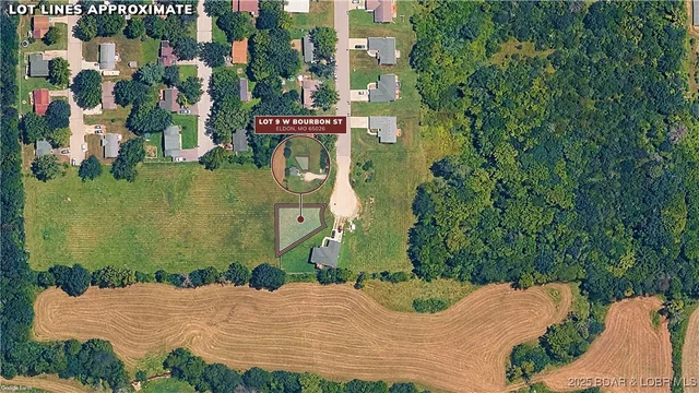 Primary bedroom — Lot 9 W Bourbon Street Eldon Missouri real estate