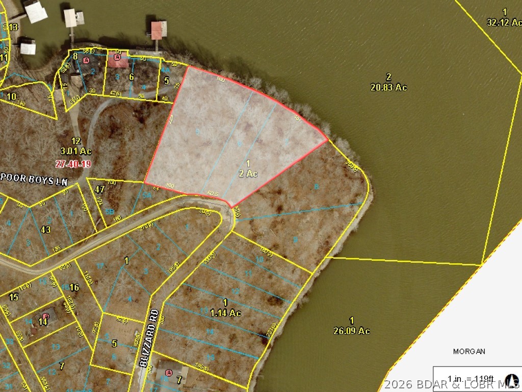 Lots 5, 6 & 7 Blizzard Road Edwards Missouri home for sale listed at $244,000