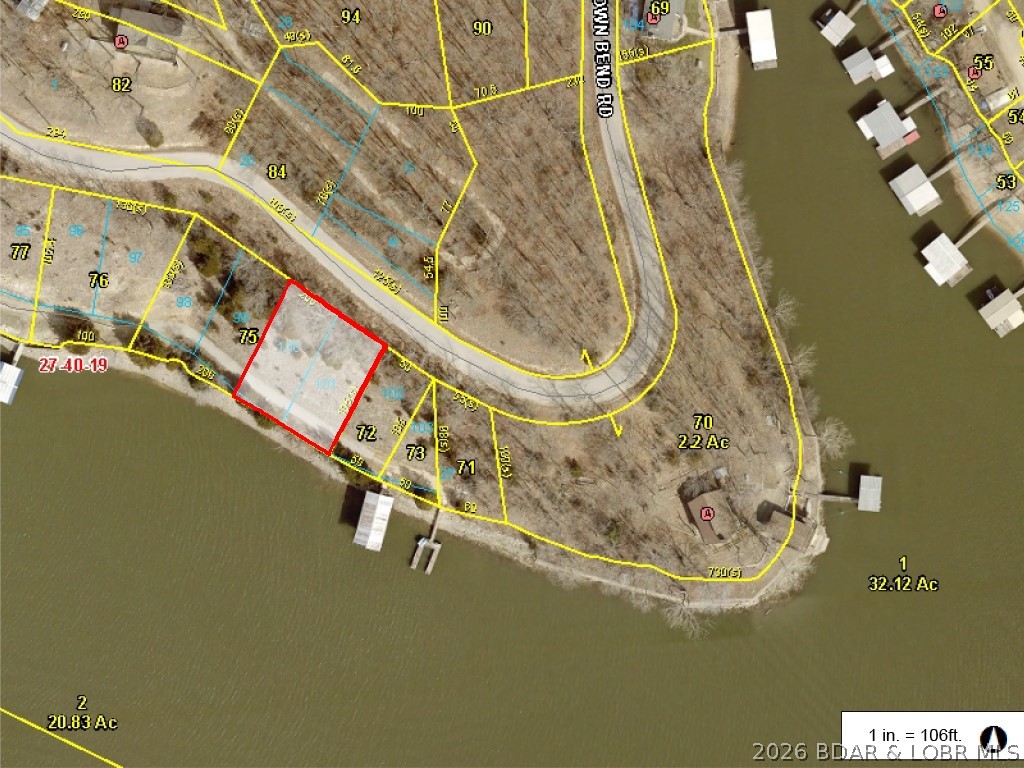 Lots 100 & 101 Pioneer Lane Edwards Missouri home for sale listed at $85,000