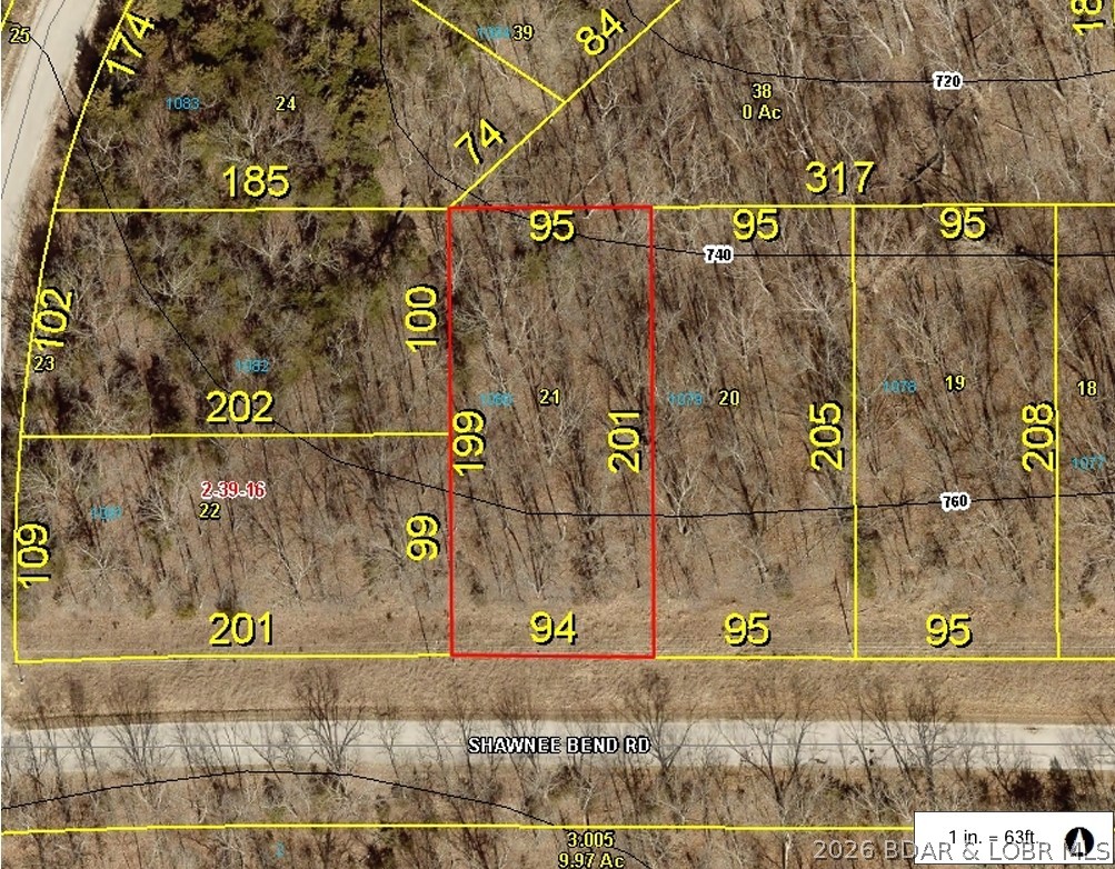 Lot 1080 Shawnee Bend Road Porto Cima Missouri home for sale listed at $9,000