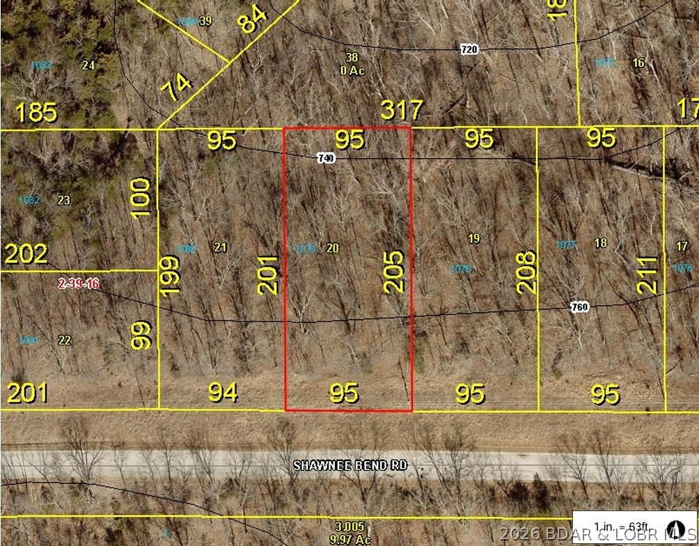 Lot 1079 Shawnee Bend Road Porto Cima Missouri home for sale listed at $12,000