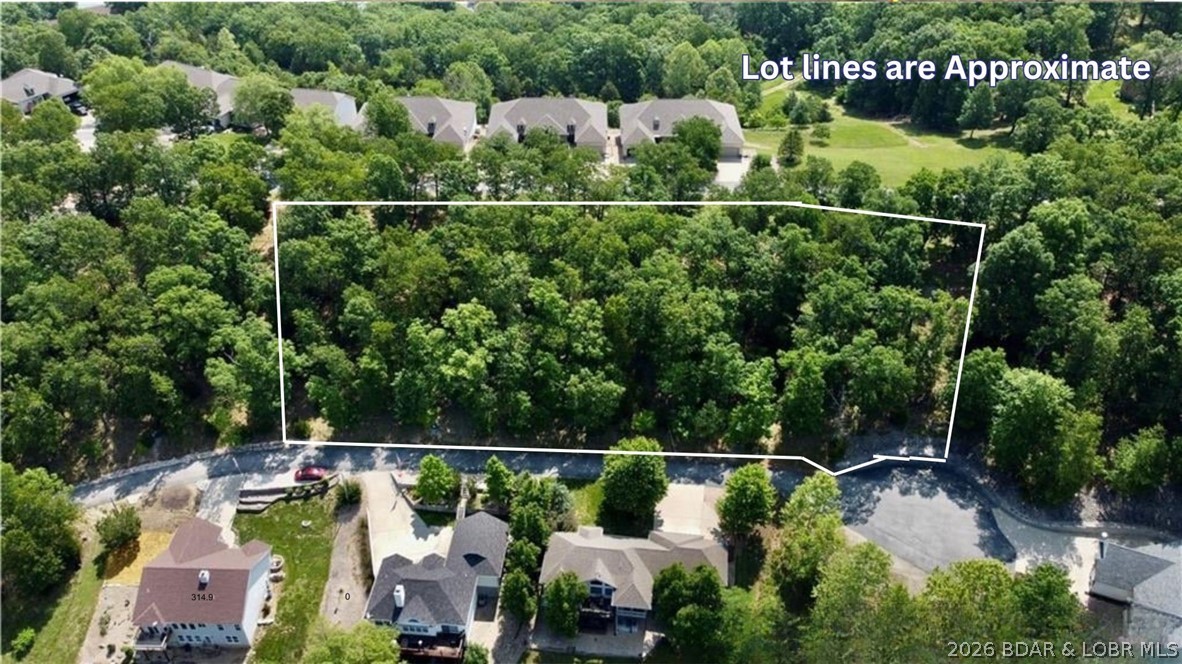 Lot 27R Lancelot Court Camdenton Missouri home for sale listed at $25,000