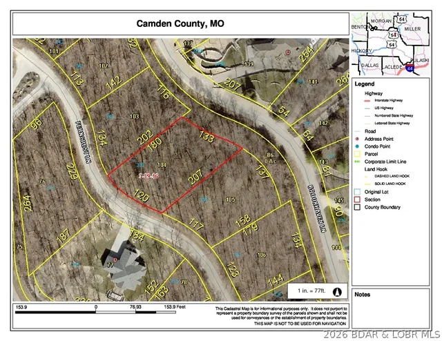 Front exterior — Lot 339 Ferncrest Lane Villages Missouri real estate