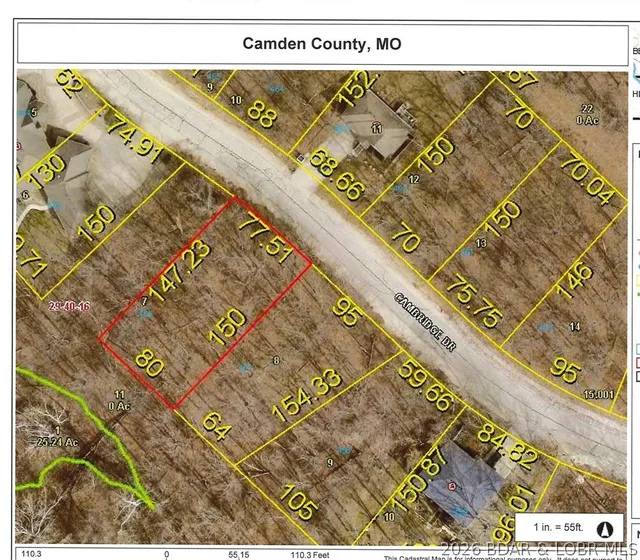 Front exterior — Lot 456 Cambridge Drive Lake Ozark Missouri real estate