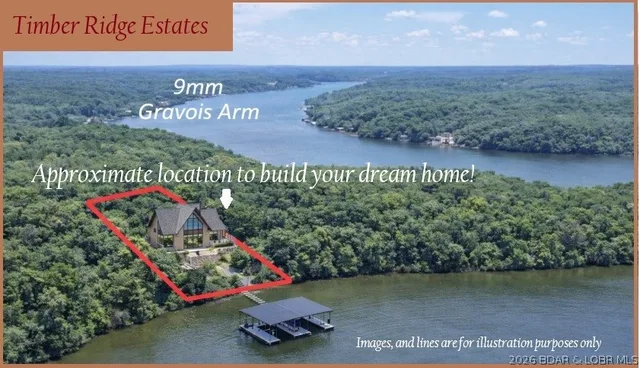 Prt 3/4 (120') Timber Ridge Estates, Versailles MO