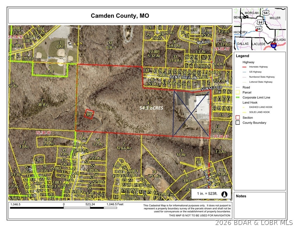 TBD Sunset Drive Camdenton Missouri home for sale listed at $660,000