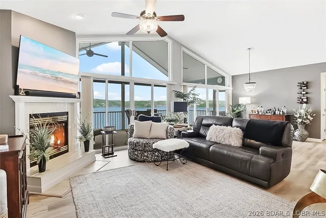 Living room — 147 Evergreen Drive Sunrise Beach Missouri real estate