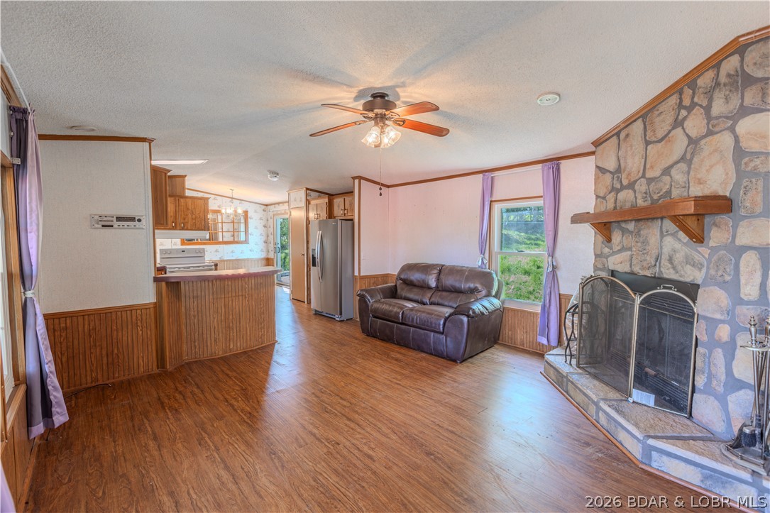 Backyard — 341 Bing Lane Climax Springs Missouri real estate