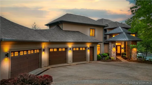 Front exterior — 236 Woodhaven Lane Sunrise Beach Missouri real estate