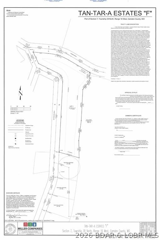 Lot F Tan Tara Estates Osage Beach Missouri home for sale listed at $160,000