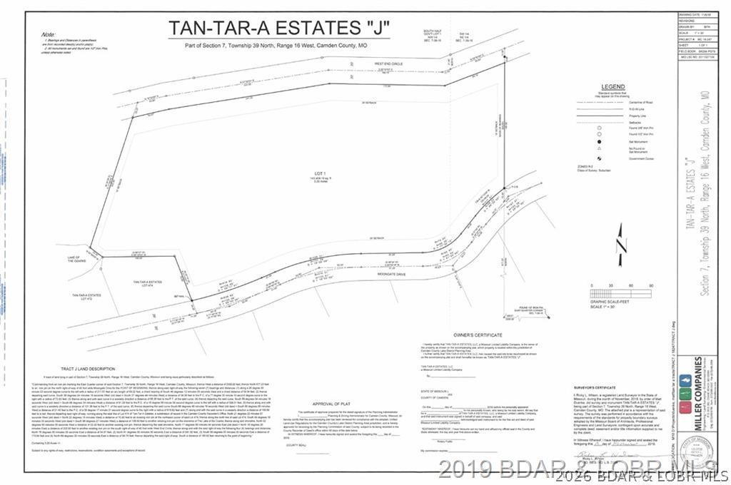 Lot J Tan Tara Estates Osage Beach Missouri home for sale listed at $180,000