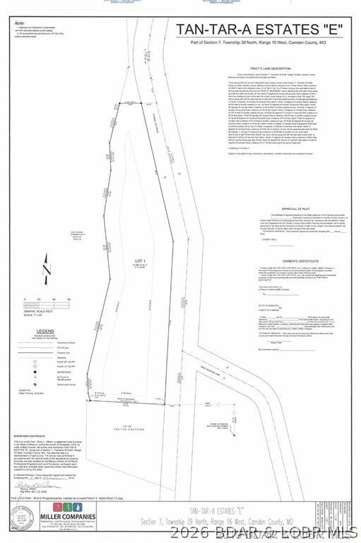 Lot E Tan Tara Estates Osage Beach Missouri home for sale listed at $80,000