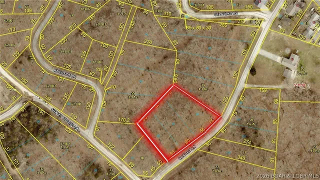 Front exterior — Lots 84, 85 & 86 Sunset Shores Climax Springs Missouri real estate