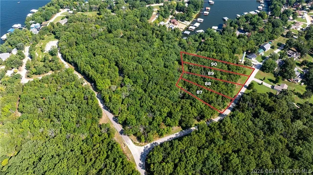 Front exterior — Lots 87, 88, 89 & 90 Sunset Shores Climax Springs Missouri real estate