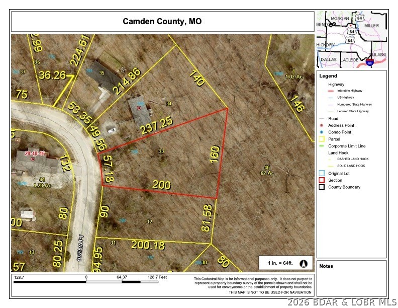 TBD Odelia Point Four Seasons Missouri home for sale listed at $10,900