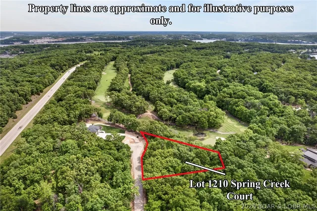 Front exterior — Lot 1210 Spring Creek Court Sunrise Beach Missouri real estate