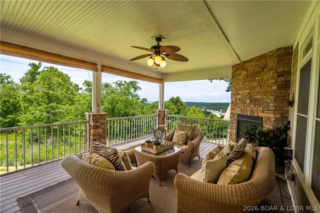 Living room — 233 Porch Swing Boulevard Camdenton Missouri real estate