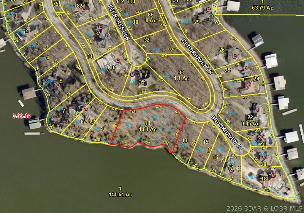 Primary bedroom — Lot 241,242,243 Brookhaven Lane Villages Missouri real estate