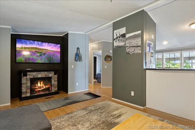 Living room — 27420 Cross Lane Circle Barnett Missouri real estate
