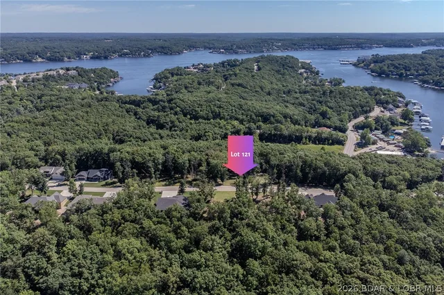Primary bedroom — Lot 121 Terry Road Lake Ozark Missouri real estate