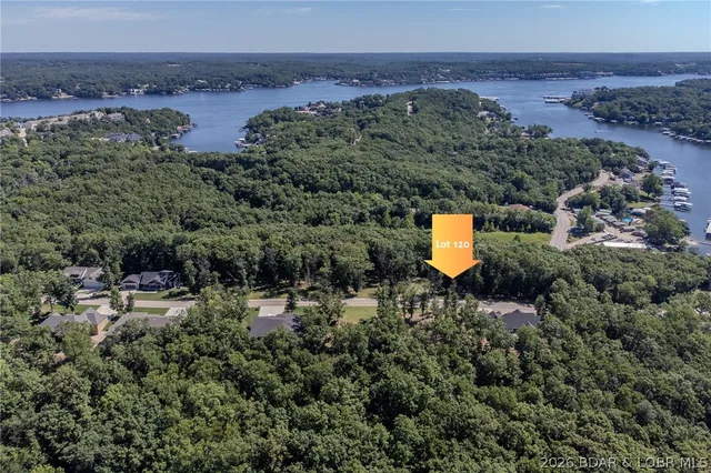Primary bedroom — Lot 120 Terry Road Lake Ozark Missouri real estate