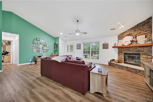 Primary bedroom — 167 Cinnamon Ridge Drive Sunrise Beach Missouri real estate