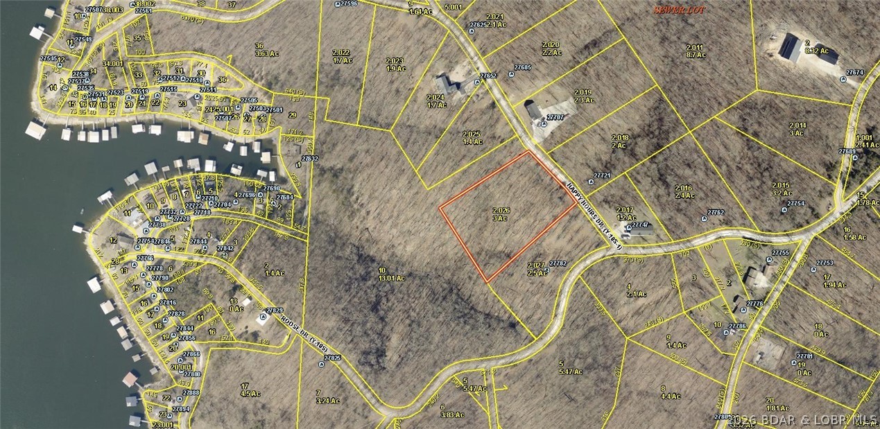 Lot #5 Happy Hours Drive Rocky Mount Missouri home for sale listed at $44,500