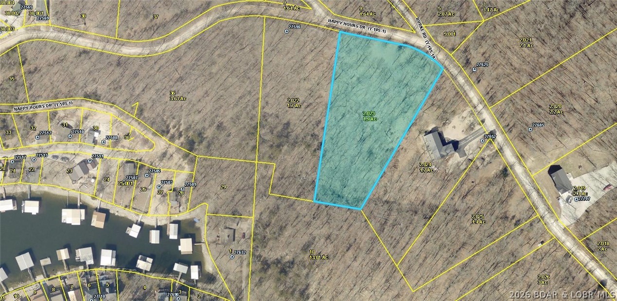 Lot #2 Happy Hours Drive Rocky Mount Missouri home for sale listed at $44,500