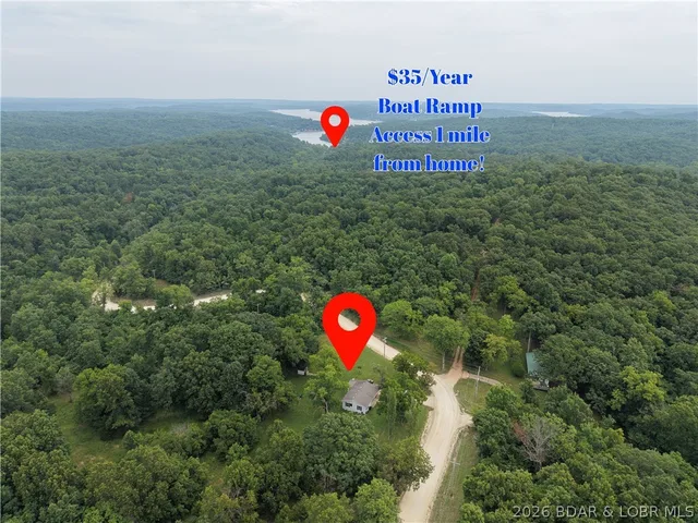 Front exterior — 2189 Dodds Camp Road Climax Springs Missouri real estate