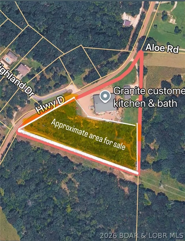 Front exterior — TBD Hwy D Kaiser Missouri real estate