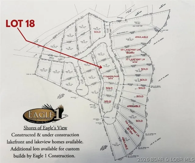 Lot 18 Eagle's Pass, Climax Springs MO