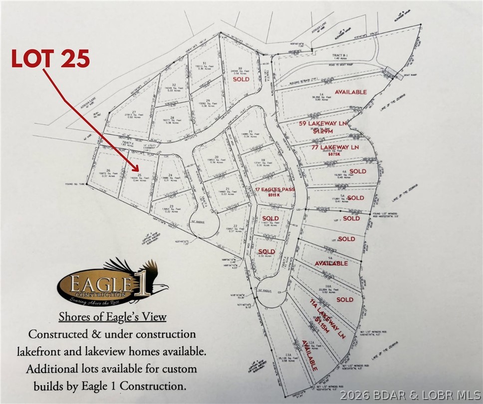 Lot 25 Glass Water Drive Climax Springs Missouri home for sale listed at $50,000