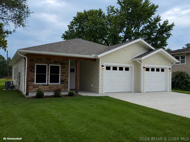 Front exterior — 604 Monroe Street Versailles Missouri real estate