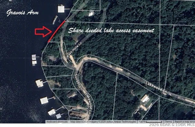 Front exterior — LOT#3 Lakewood Lane Barnett Missouri real estate