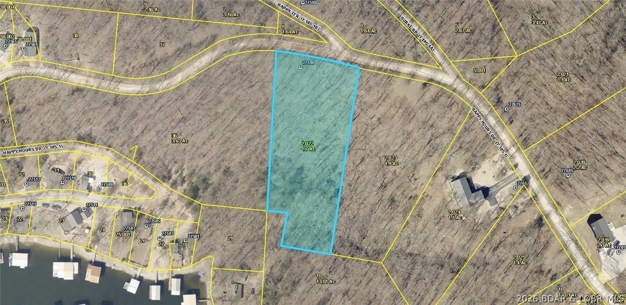 Lot #1 Happy Hours Drive Rocky Mount Missouri home for sale listed at $9,500