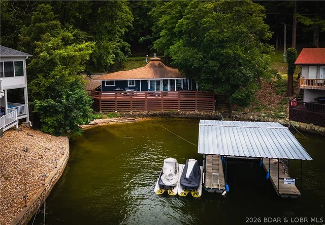 Primary bedroom — 217 Lucky Strike Drive Sunrise Beach Missouri real estate