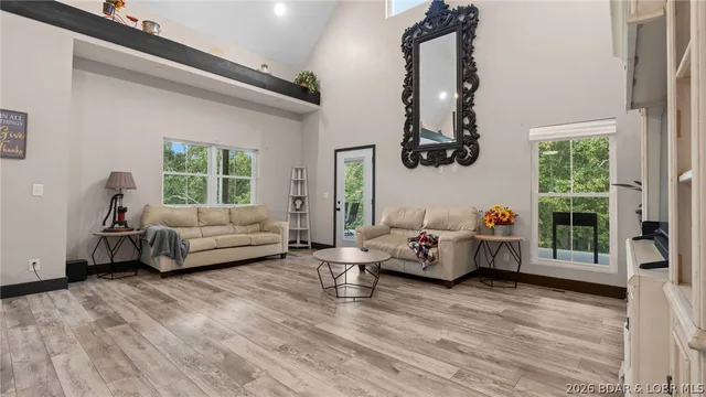 Living room — 56 Midway Road Eldon Missouri real estate