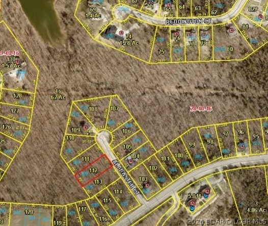 Front exterior — TBD Lot 895 Alabaster Court Lake Ozark Missouri real estate