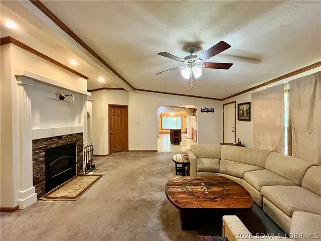 Primary bedroom — 29685 Ivy Bend Road Stover Missouri real estate