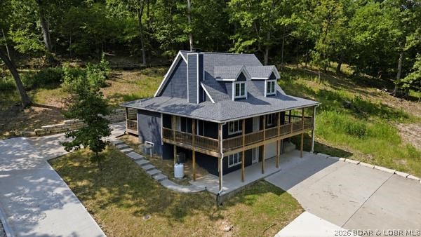 Front exterior — 7930 Eagle Bay Drive Gravois Mills Missouri real estate