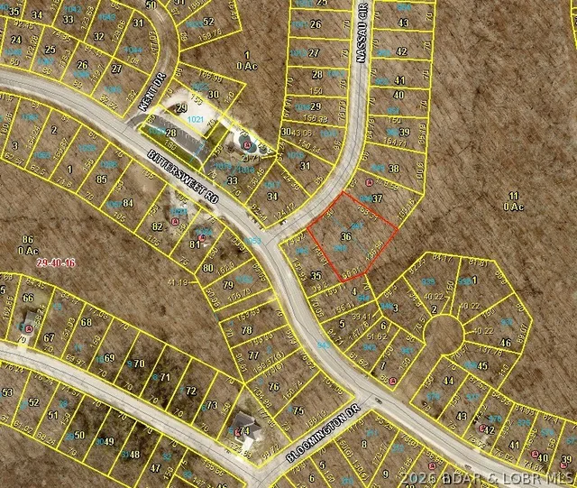 Front exterior — Lot 946 & 947 Nassau Circle Four Seasons Missouri real estate