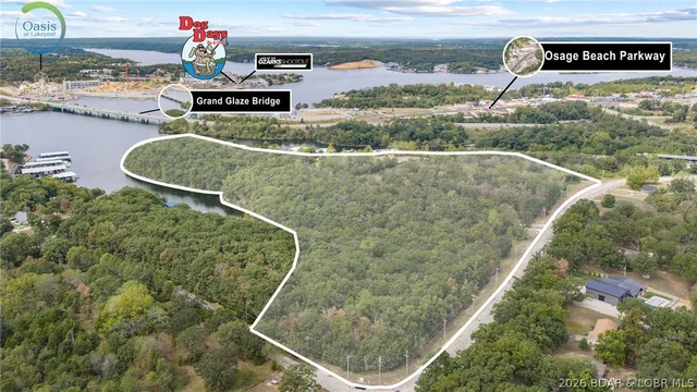 Front exterior — Lots 3 & 4 Windjammer Drive Osage Beach Missouri real estate