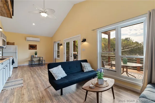 Primary bedroom — 16676 Lucky Point Lane Rocky Mount Missouri real estate