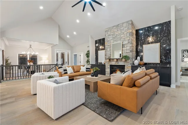 Living room — 257 Beachnut Drive Sunrise Beach Missouri real estate