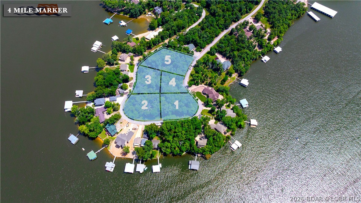 Lots 1-5 Big Island Drive Camdenton Missouri home for sale listed at $300,000